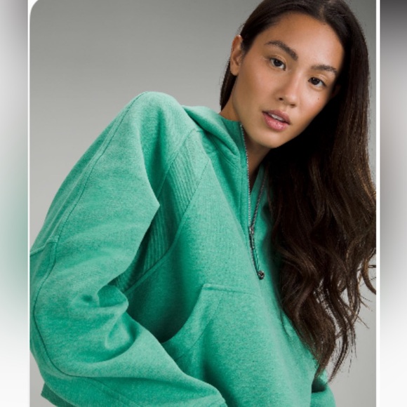 lululemon athletica Tops - lululemon athletica Women's Scuba Oversized Half-Zip Hoodie